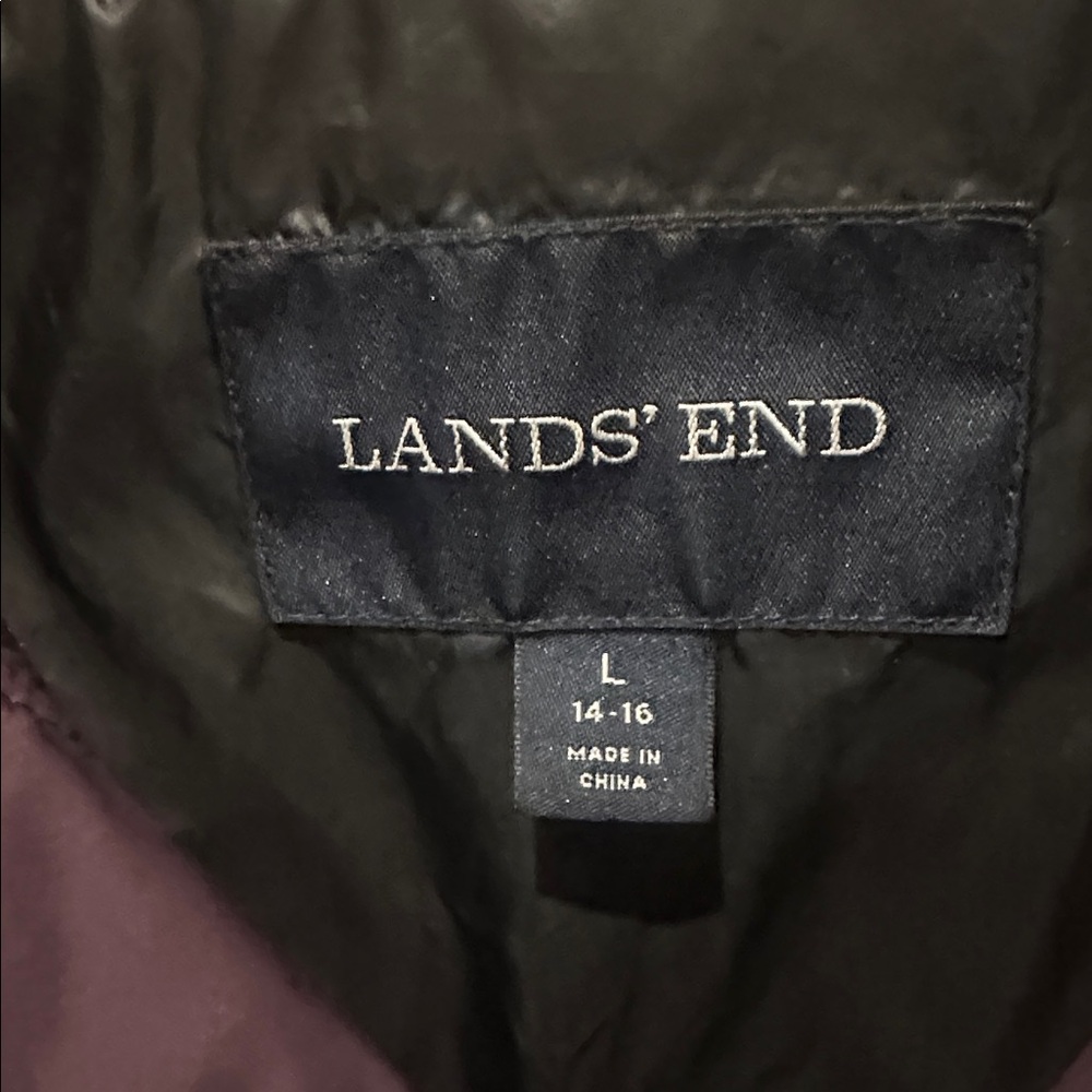 Lands End - Women's Quilted Jacket - Pockets - Picture 2 of 6